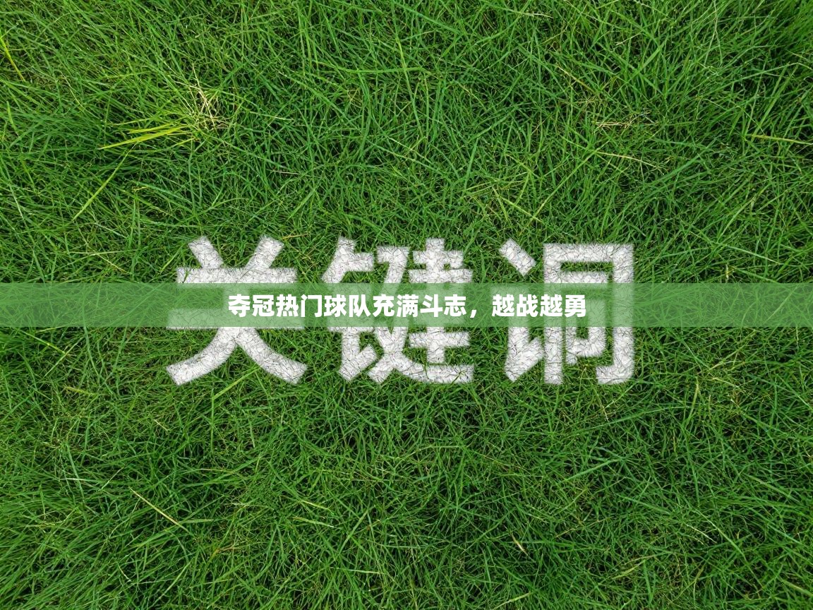 夺冠热门球队充满斗志，越战越勇  第1张